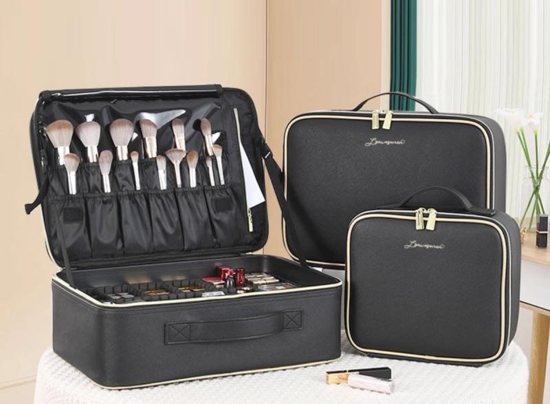 メイクボックス レディース 女性用 大容量 PUレザー 合皮 美容 化粧品 コスメ収納 眉毛アートメイク専..