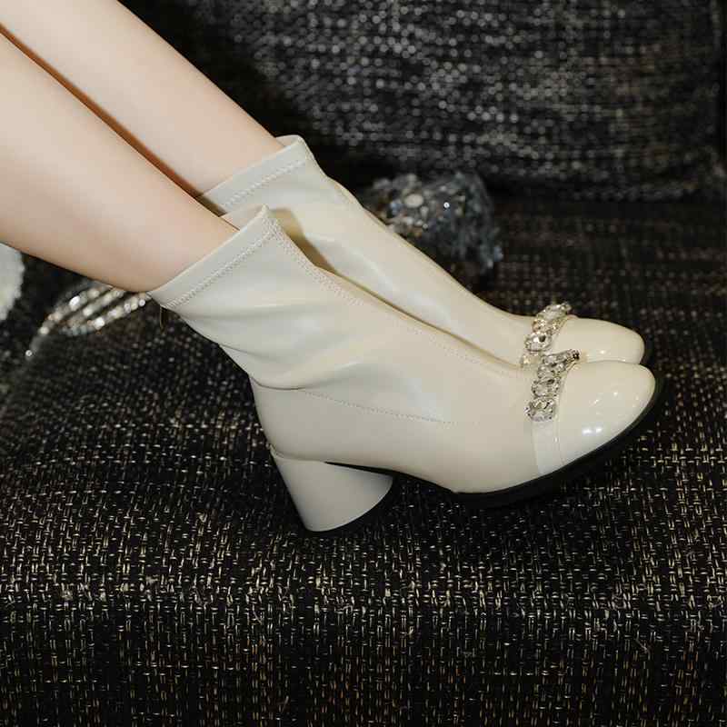 ショートブーツ レディース 本革 レザー フレンチシック エレガント フェミニン ライトラグジュアリー ..