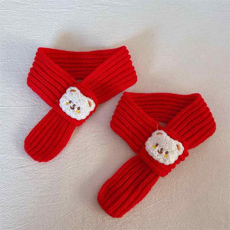 ペット用 猫 犬 小型犬 かわいい 新年 クリスマス 冬 お出かけ お散歩 記念撮影 マフラー ネックウォー..