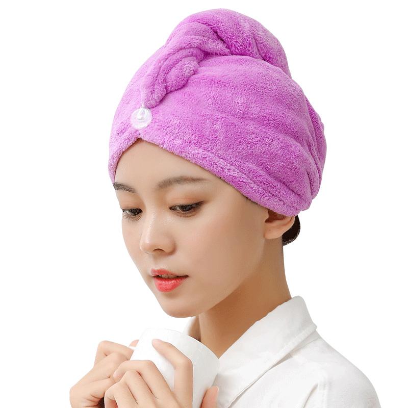 ヘアドライキャップ レディース キッズ 大人用 超吸水 速乾 厚手 タオルキャップ ターバン お風呂上がり バス用品 時短 髪の毛