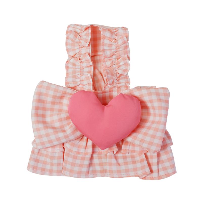 ペット服 小型犬 猫用 夏物 ひんやり 接触冷感 ワンピース ドレス テディ ビション シュナウザー お散..