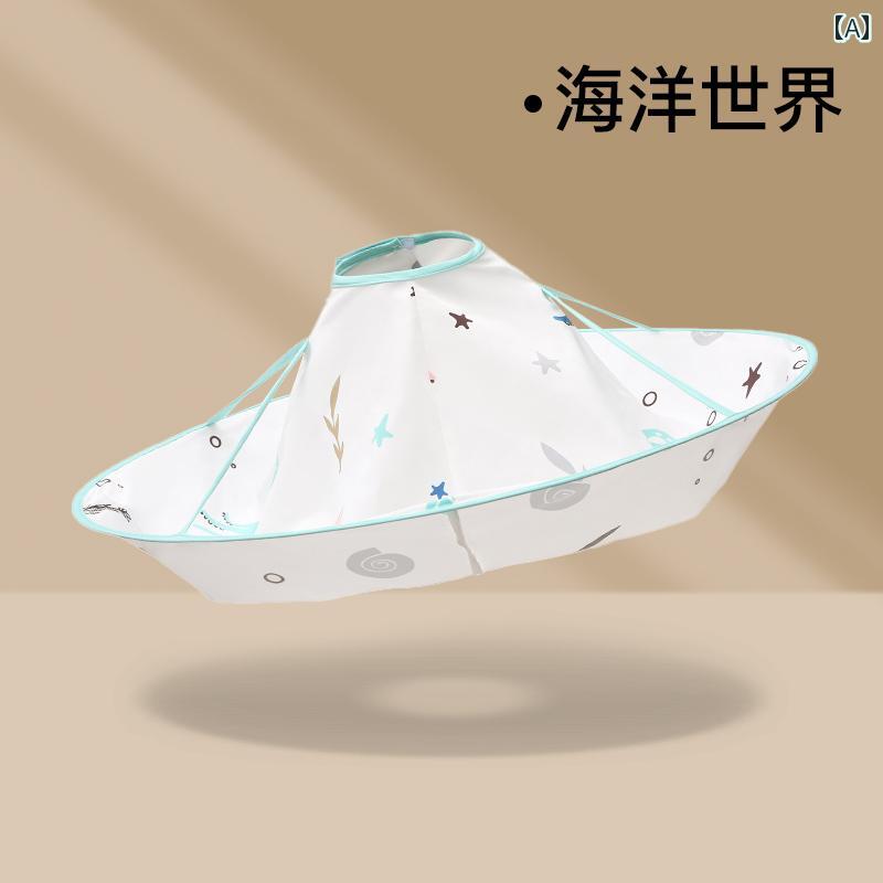 散髪ケープ 子供用 ベビー 赤ちゃん 家庭用 自宅 セルフカット ヘアカットクロス エプロン ポンチョ 髪..