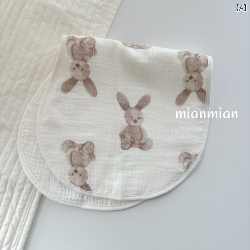 ・素材: 6層ガーゼ・柄展開: トイラビット、チューリップベア、黒ウサギヘッド、黄緑花柄ウサギ、カラフルドット、黒ドット、子グマヘッド、ベア、子ピンクウサギ、小花柄ウサギ、アブラギリ、田園ウサギ、海賊犬、小さな飛行機、子ゾウとライオン、アラ...