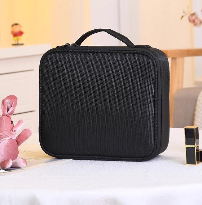 コスメボックス レディース 携帯用 手提げ 軽量 美容師 ネイリスト まつげエクステ アートメイク プロ..