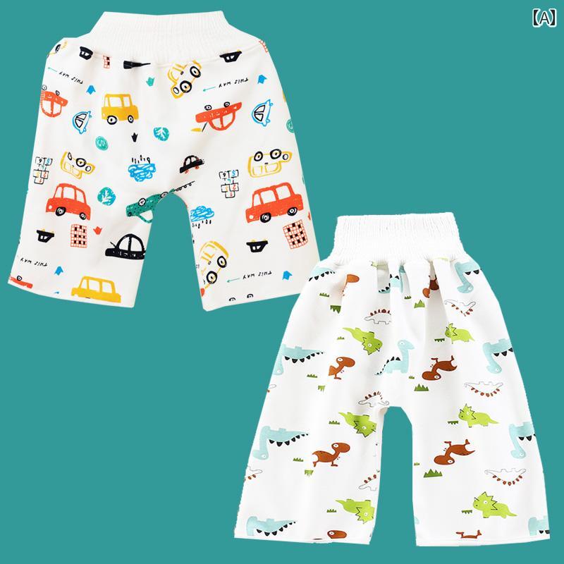 おねしょ対策 ベビー キッズ 男の子 女の子 乳幼児 漏れ防止 防水 おねしょスカー...