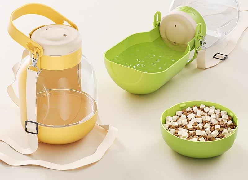 犬用 給水ボトル 大型犬 中型犬 散歩 お出かけ アウトドア ポータブル ウォーターボトル 折りたたみ 大..