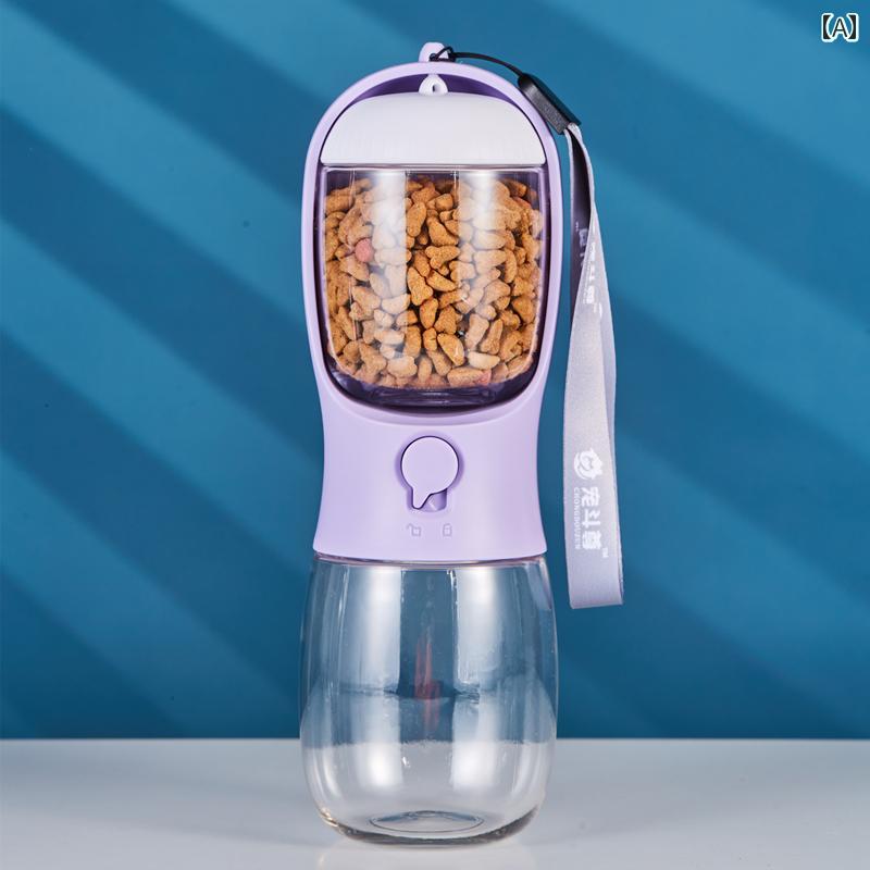 ペット用給水器 犬 猫用 外出 散歩 旅行 ドライブ アウトドア 携帯 持ち運び ウォ...