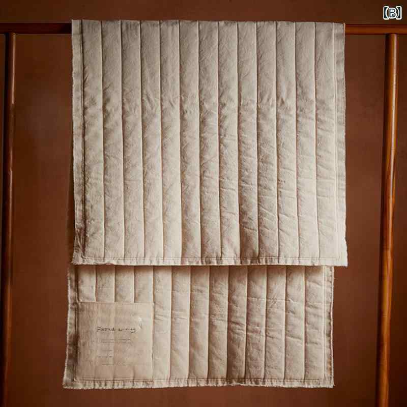 ヨガマット 綿 生成り フリンジ 滑り止め 折りたたみ 洗濯機洗い 軽量 携帯 アウトドア ヨガ ピラティス エクササイズ フィットネス ストレッチ 綿麻 コットン リネン 衛生的 快適