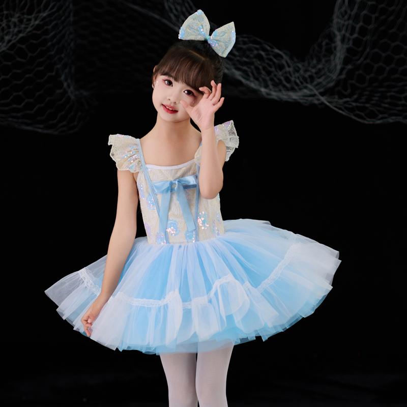 ・スタイル: 清新・対象年齢: 2～14歳・適用ダンスタイプ: モダンバレエ・素材: スパンデックス・性別: 女の子・サイズ展開: 100cm, 110cm, 120cm, 130cm, 140cm, 150cm, 160cm・カラー展開:...