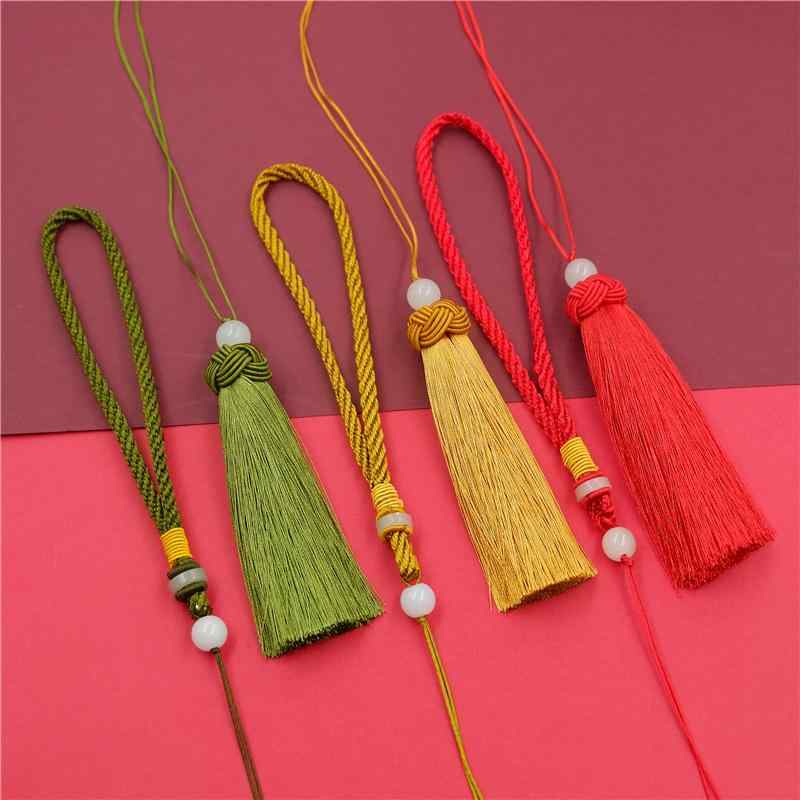 アクセサリーパーツ 中国結び タッセル 飾り房 ストラップ ペンダント 車用チャーム 古風 和風 DIY ハンドメイド 手芸材料