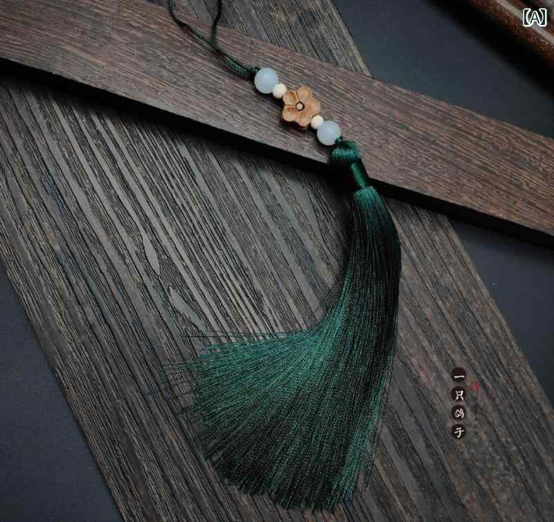 アクセサリーパーツ マルチカラー ハンドメイド 接触冷感 タッセル フリンジ 中国結び 笛 扇子 しおり ..