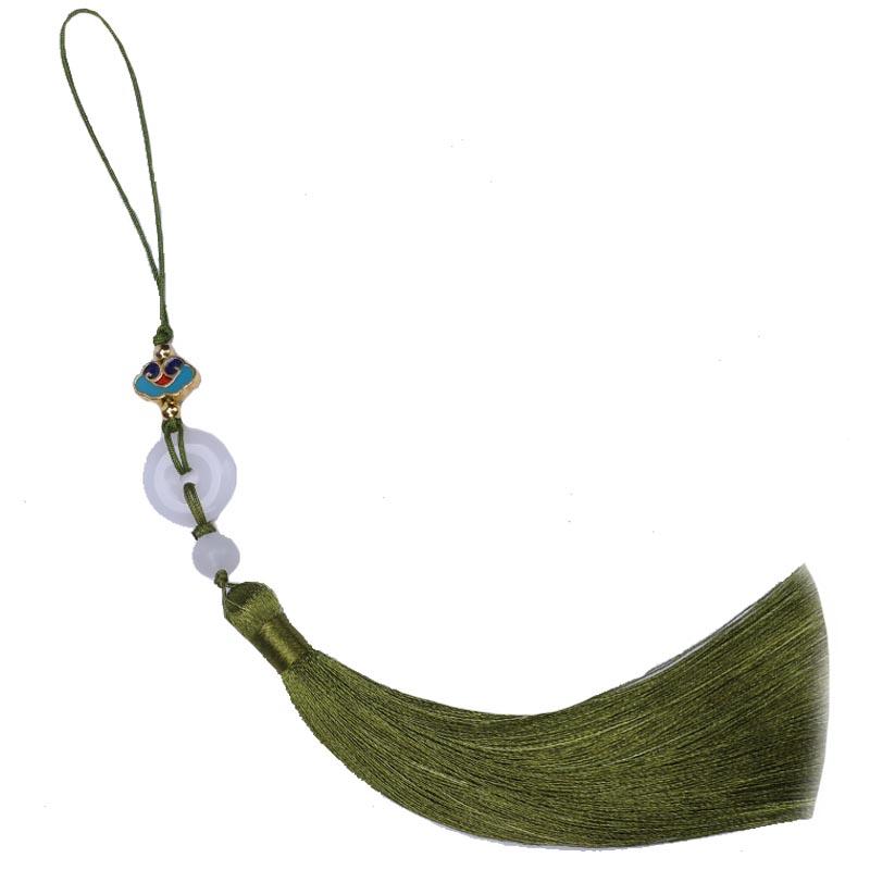 アクセサリー パーツ 瑞雲 平安扣 フリンジ タッセル 古風 和風 中華風 DIY 手作り 漢服 帯飾り 中国結..