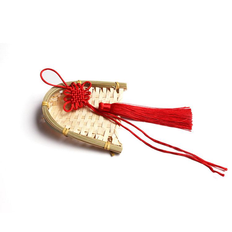 中国結び 手作り 小型 DIY素材 手芸キット 吊り飾り オーナメント チャーム 6連 富貴結び 如意結び 五帝銭 開運 風水 お守り インテリア 縁起物 幸運 プレゼント