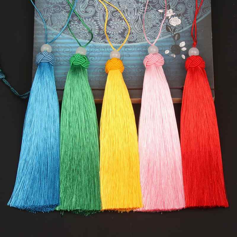 バッグチャーム 中国結び タッセル パイナップル型 15cm レトロ調 上品 華やか ファッション小物 チャイナドレス用アクセサリー バッグ 車用キーホルダー 普段使い プレゼント