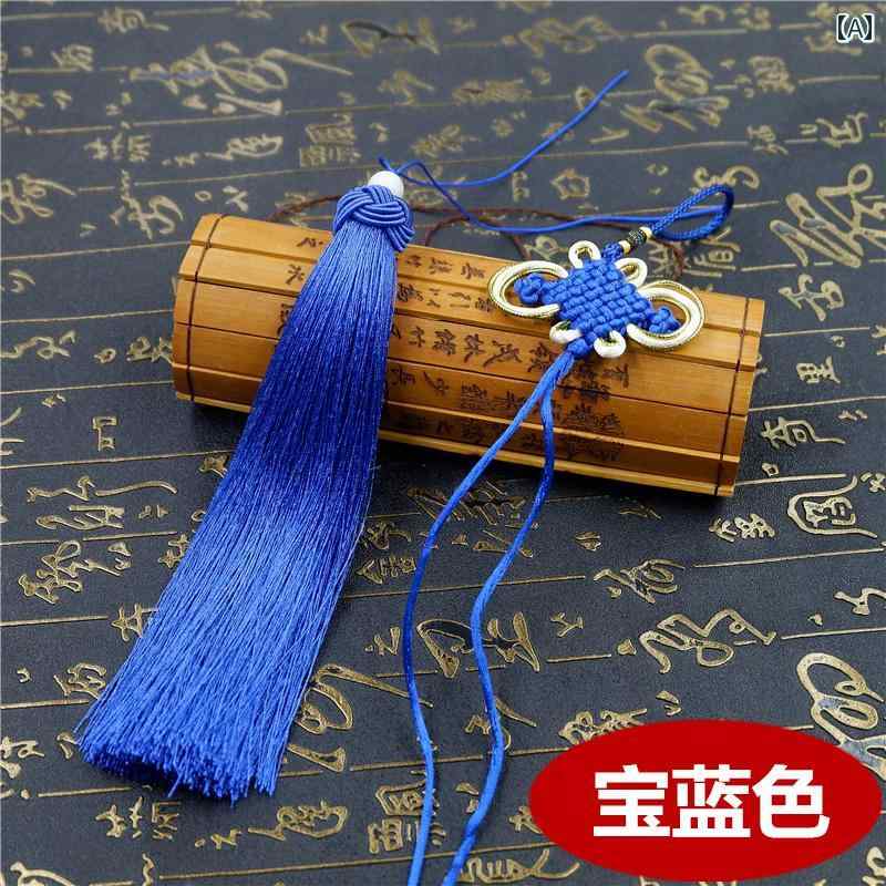 クラフトキット 中国結び タッセル フリンジ DIY 手作りキット 車用オーナメント カーアクセサリー 自..