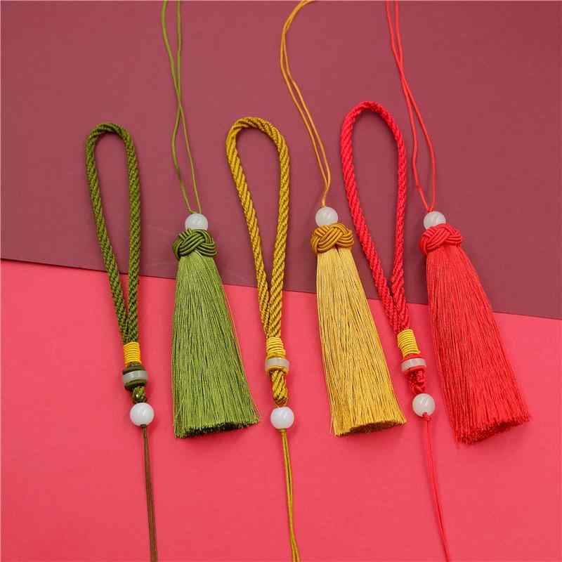 チャーム タッセル ストラップ パイナップルモチーフ ペンダント レトロ クラシック 和風 車用 カーア..