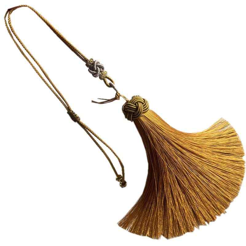 チャーム 中国結び タッセル DIY 手作りキット エスニック ネックレス ロングペンダント カーアクセサリー 装飾品 赤 黒 緑