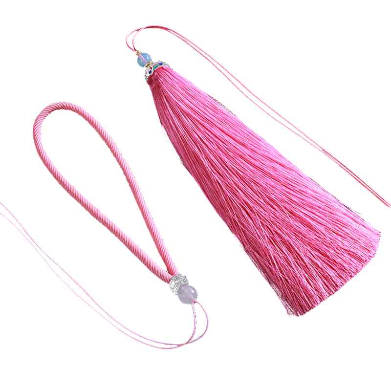 アクセサリーパーツ 中国結び タッセル フリンジ 手作り DIY 携帯ストラップ キーホルダー バッグチャ..