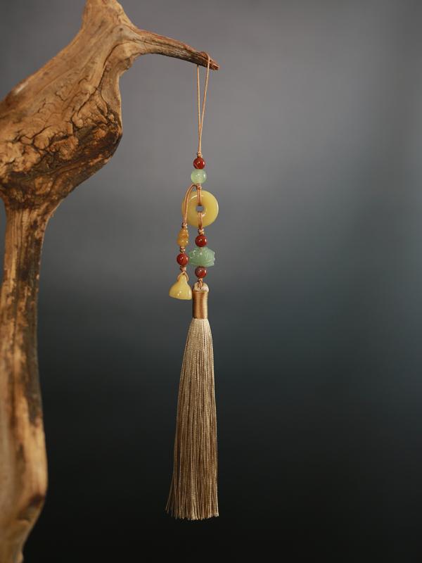 アクセサリー レディース 女性用 チャイナドレス 古風 タッセル 房飾り 胸元 帯飾り 手持ち 扇子 笛 チ..