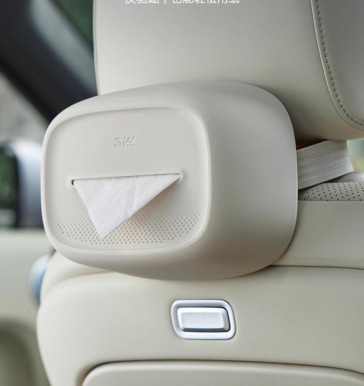 車載ティッシュケース シリコン製 吊り下げ 座席置き両用 センターコンソール アームレスト シートバッ..