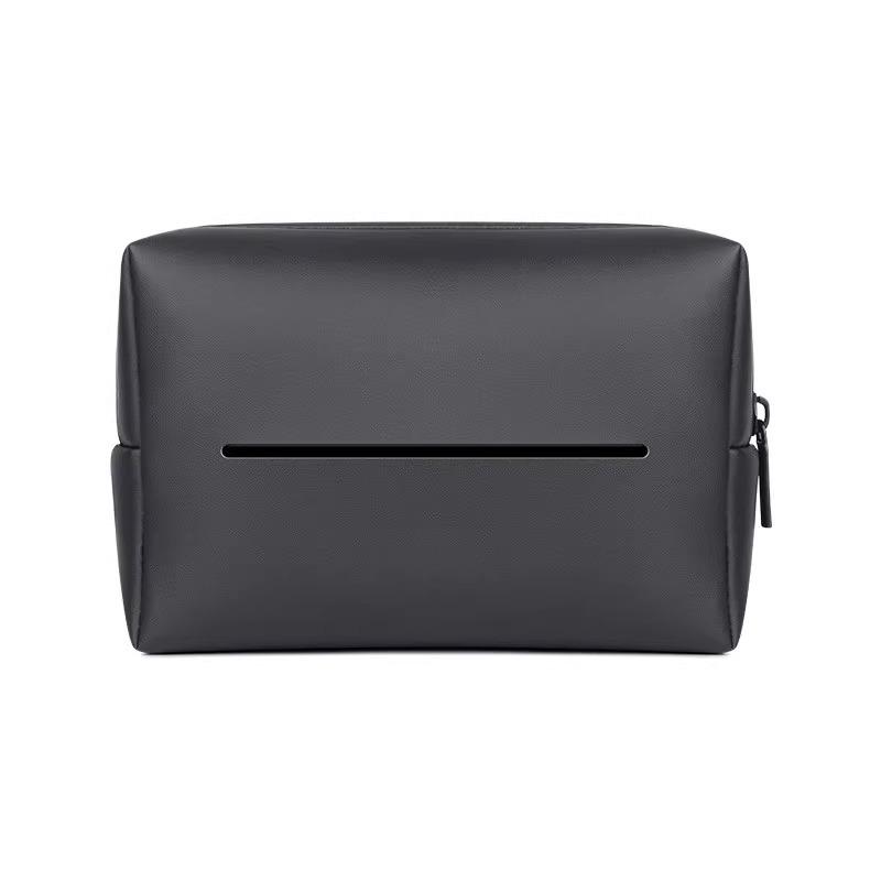 ティッシュケース 車載 車用 車内 収納ボックス アームレスト コンソールボックス ソフトレザー 柔らか..