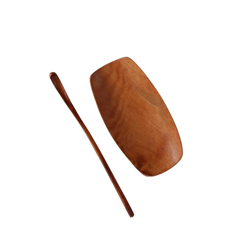 茶道具 さじ おしゃれ 木材 ライチウッド 無垢材 禅 セットアップ スプーン ピンセット 中国 普段使い ..