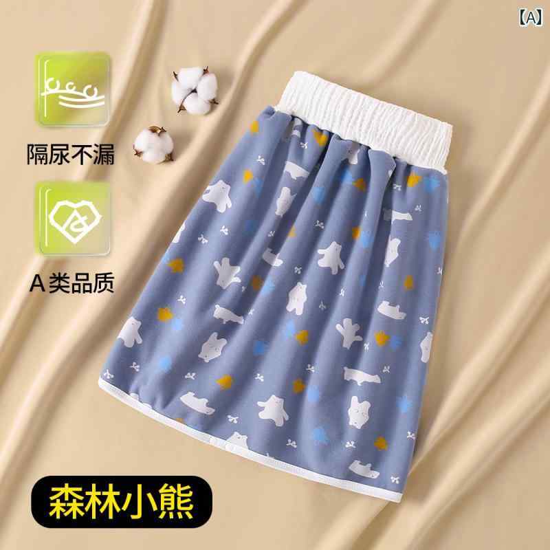 おねしょ対策 ベビー キッズ 子供 男の子 女の子 防水 洗える ウォッシャブル 綿 コットン 漏れ防止 全..