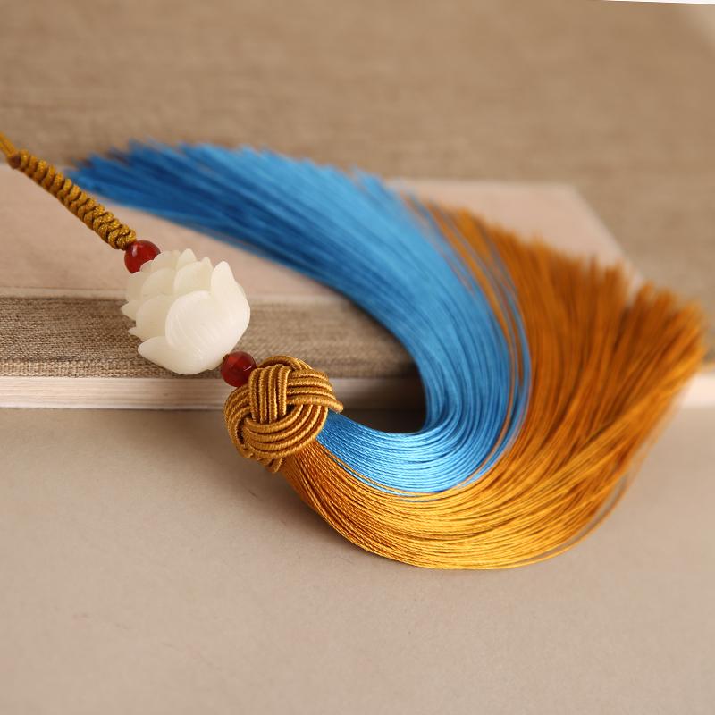 チャイナドレス 中国結び タッセル 襟飾り 襟留め 古典風 レトロ 上品 アクセサリー 装飾品 バッグチャ..