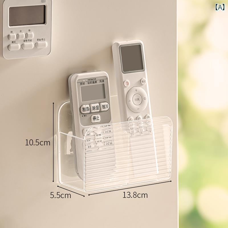 収納ラック リビング 壁掛け リモコン エアコン テレビ 扇風機 ホルダー 多機能 ウォールシェルフ 小物..