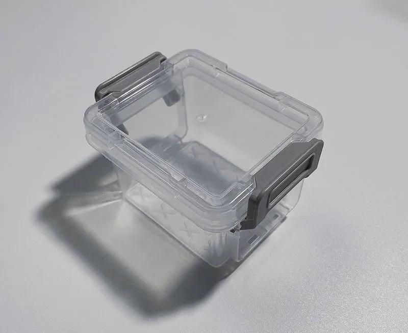 ジュエリーケース ミニ かわいい クリア 透明 アクセサリーボックス 小さめ 指輪 ネックレス リング ペ..