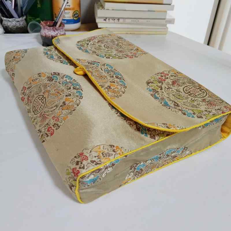 経本入れ 経典袋 大容量 大きいサイズ 写経 経文 法具 仏具 仏教用品 読経 持ち運び 携帯用 収納ポーチ..