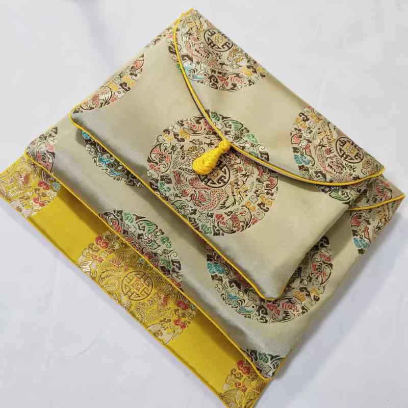 経本入れ 経典収納袋 経文 仏典 写経 法宝 仏具 大容量 携帯用 A4サイズ対応 読経 法要 寺院 持ち運び ..