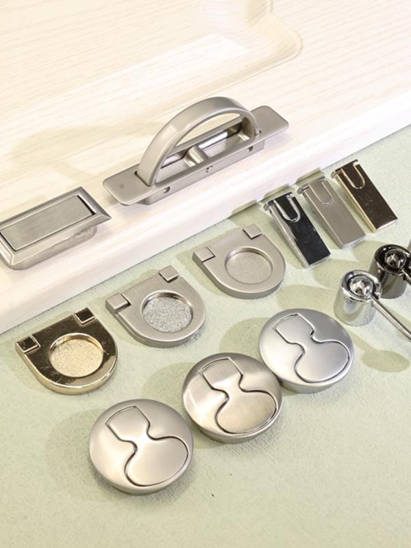 取っ手 持ち手 ハンドル 亜鉛合金 現代風 モダン 扉 引き出し クローゼット キャビネット 家具用 金具 ..