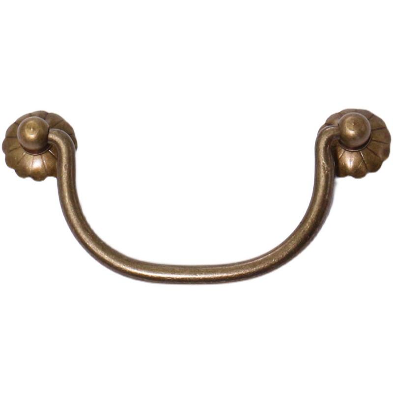 取っ手 純銅 中国風 明清古典 レトロ調 アンティーク 引き出し 薬箪笥 紅木家具 据え付け 両穴 ハンド..