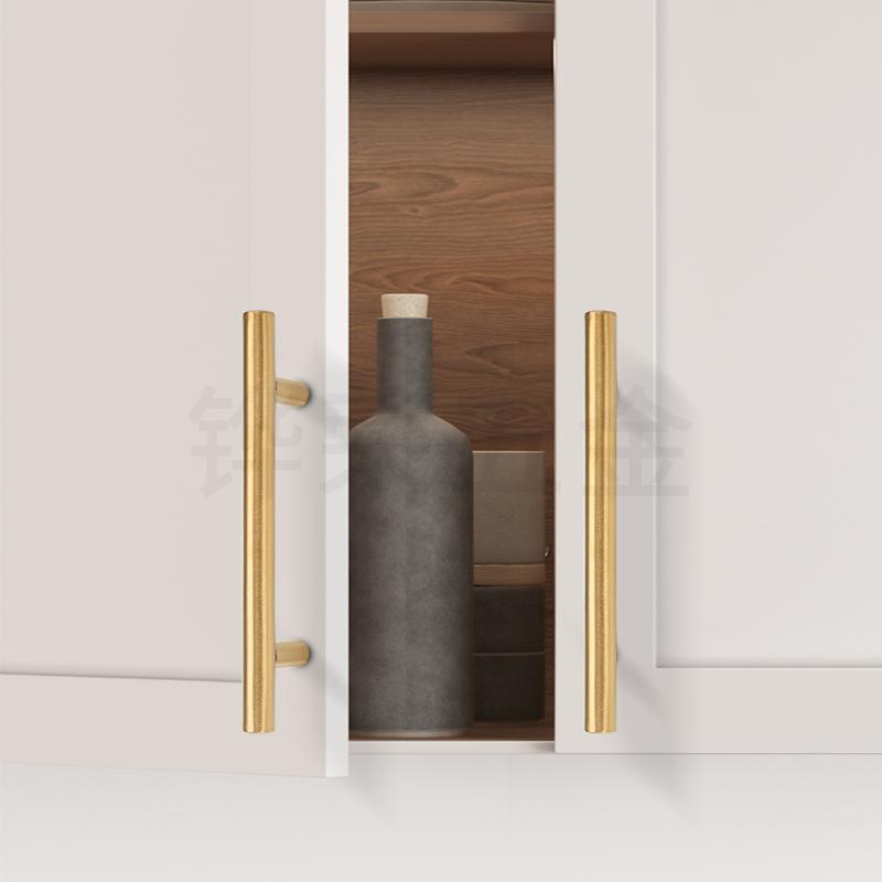 取っ手 ステンレス T字型 ゴールド クローゼット ワードローブ 食器棚 キャビネット ワインラック 酒棚..