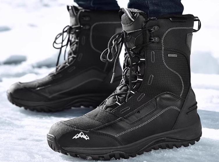 スノーブーツ 男女兼用 メンズ レディース 冬用 アウトドア 雪対策 防水 ウォータープルーフ 防滑 滑り..