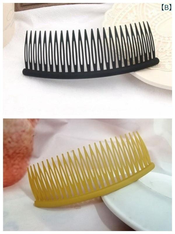 ヘアアクセサリー コーム おしゃれ レディース 大人 前髪 後頭部 まとめ髪 ショー...