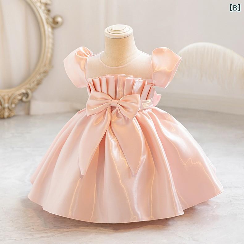ワンピース 女の子 子供 ベビー キッズ 新生児 プリンセスドレス フォーマルドレス...