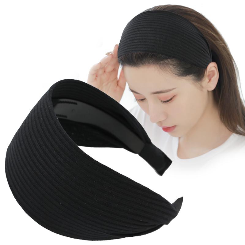 カチューシャ レディース ヘアバンド 幅広 白髪隠し 白髪カバー ほつれ毛 まとめ髪 コーム付き 滑り止め ノンスリップ 前髪固定 前髪止め 布製 ブラック ブルー カーキ