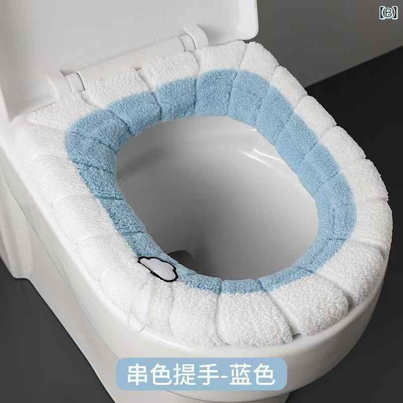 便座カバー 便座シート 厚手 ふわふわ モコモコ あったか 秋冬 洗える ウォッシャ...