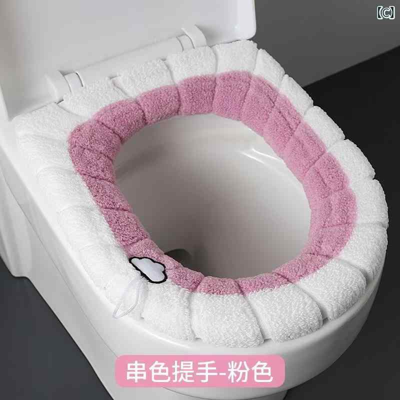 便座カバー 便座シート 厚手 ふわふわ モコモコ あったか 秋冬 洗える ウォッシャ...