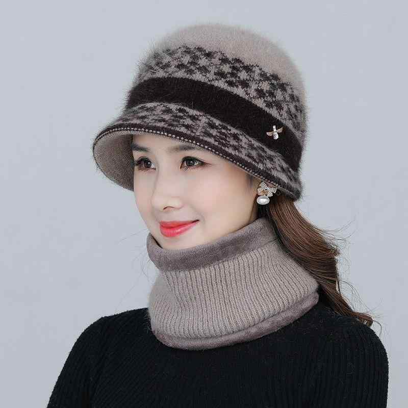 ニット帽 シニア レディース 女性用 ミセス 秋冬 裏ボア 厚手 防寒 あったか クロッシェハット フリル ..