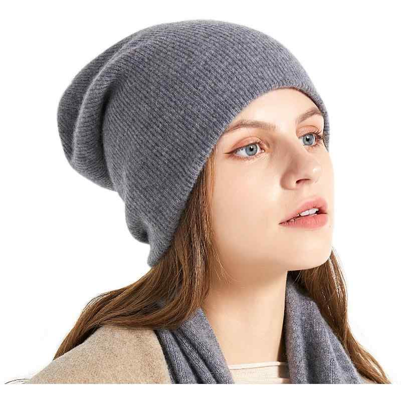 ニット帽 メンズ レディース 秋冬 純 厚手 シームレス 二重 カジュアル 韓国 万能 防寒 暖かい 保温 グレー ブラック キャメル キャップ 帽子