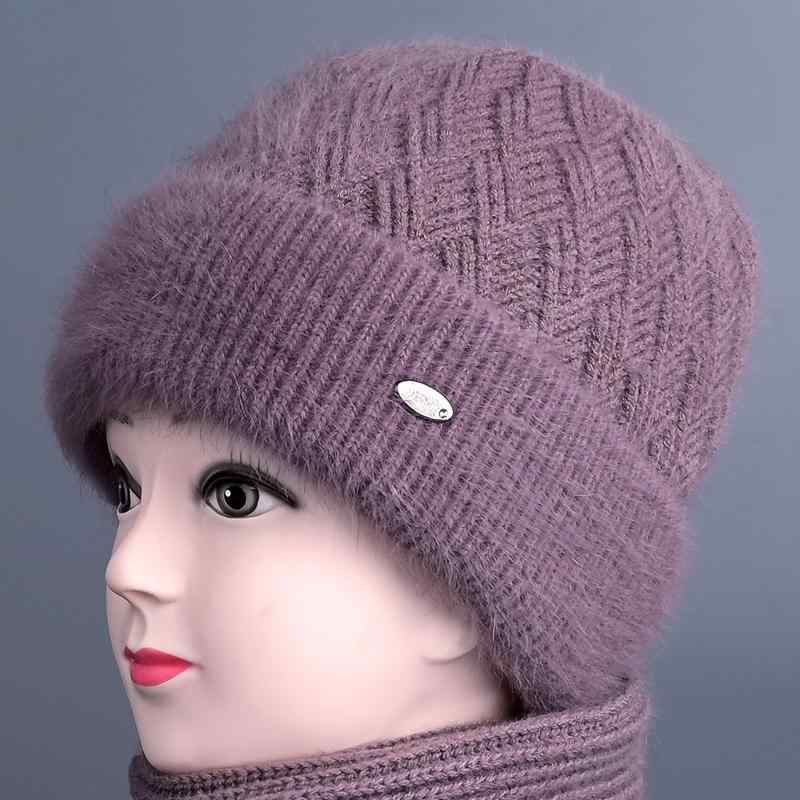 帽子 レディース 女性用 婦人用 シニア ニット帽 ワッチキャップ 裏起毛 厚手 暖かい 温かい あったか 防寒 秋冬 無地 綿混 ゆったり カジュアル ダークレッド パープル ダークグレー