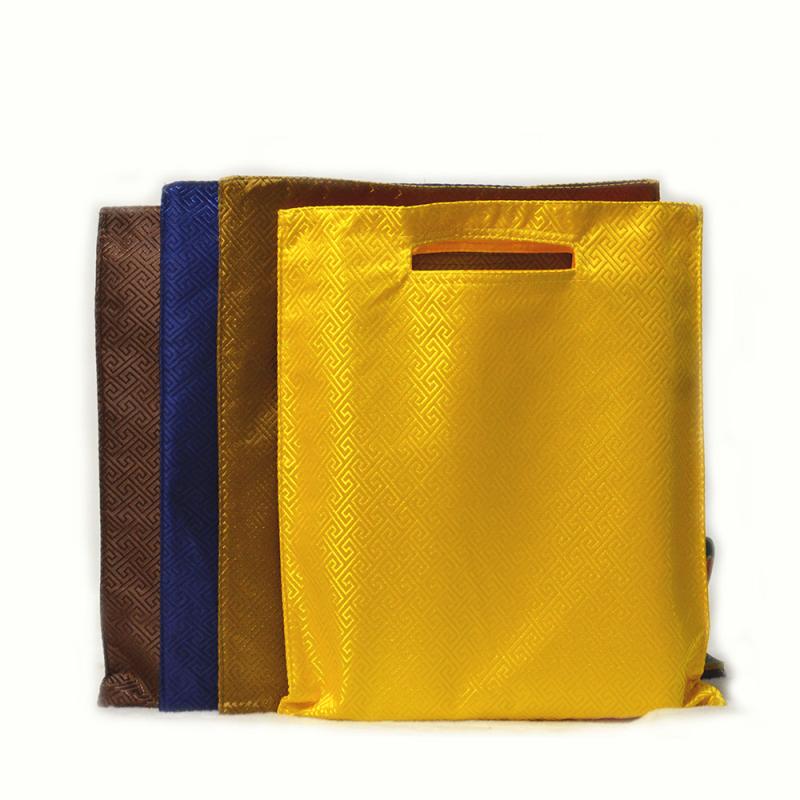 経本入れ おしゃれ 袋 経典 ケース ダブルレイヤー 厚手 手提げ 斜め掛け チベット式 収納 仏具 保護 ..