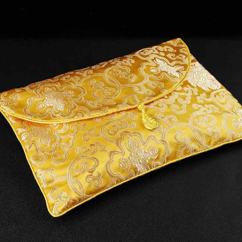 経本入れ おしゃれ 経典 収納 袋 仏教 布製 仏具 寺院 供養 大容量 大型 貴重品 保護 保管 チャイナボ..