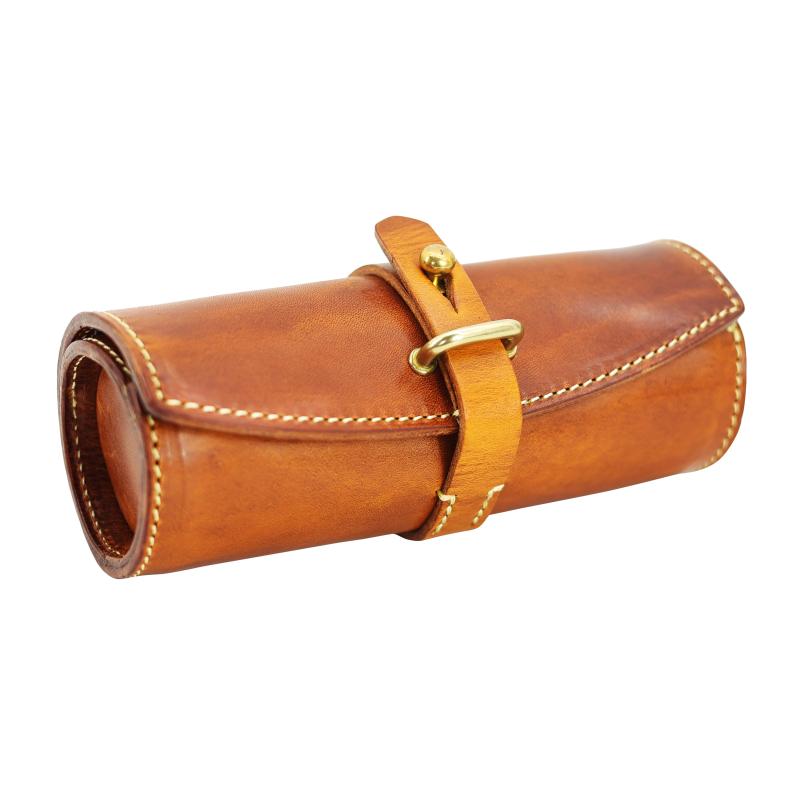 眼鏡ケース イタリアンレザー 牛革 ハンドメイド レトロ 耐圧 大容量 サングラス 偏光グラス 筆記具 小..