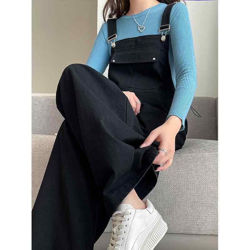 マタニティ オーバーオール サロペット 春夏 外出着 普段使い ゆったり 締め付けない 快適 カジュアル ワイドパンツ 綿 コットン 黒 灰緑