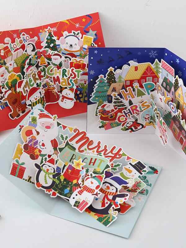 ・スタイル: クリエイティブ・流行要素: 若々しさ・形式: 二つ折り・適用祝日: クリスマス