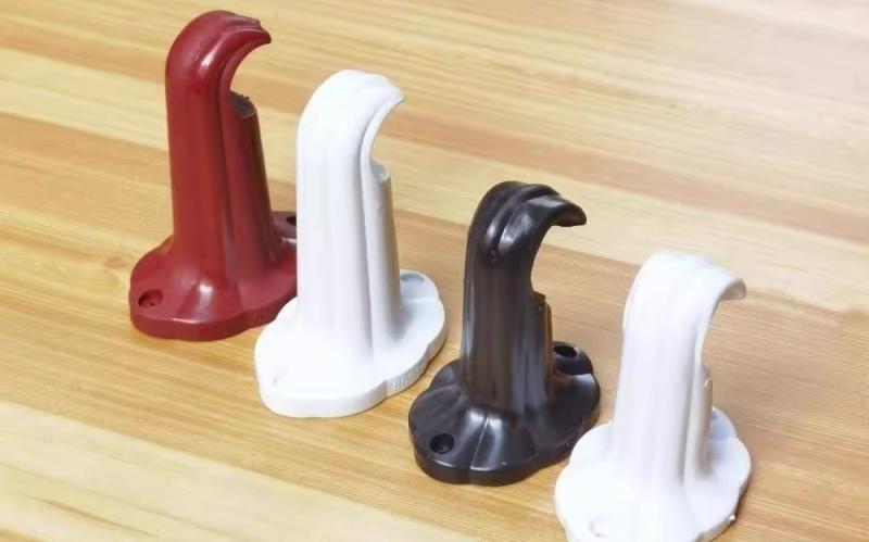 カーテンロッドブラケット パーツ レトロ クラシック 厚手 プラスチック製 ホルダー 台座 固定具 天井..